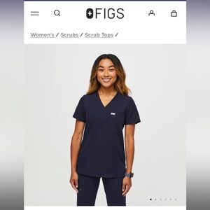 Catarina One Pocket Navy Figs size XS